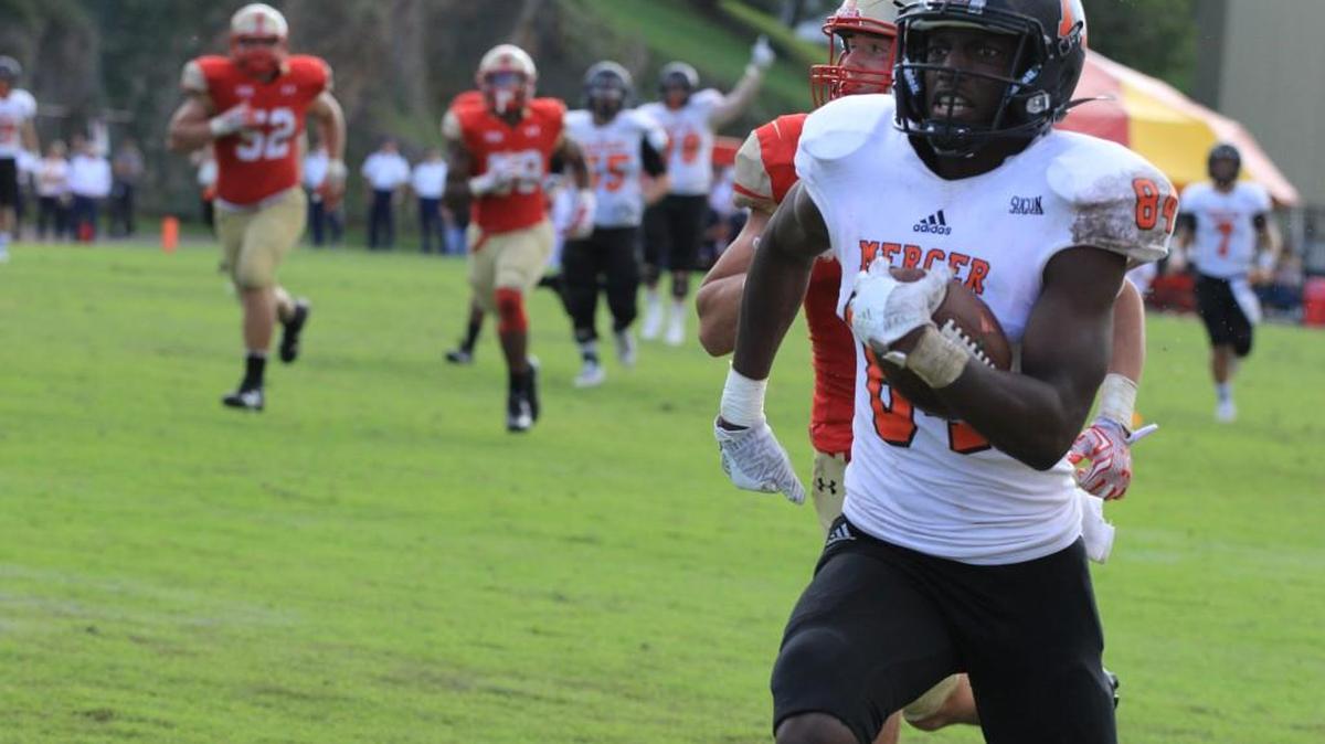 Avery Ward and the Mercer Bears host Western Carolina on Oct. 15