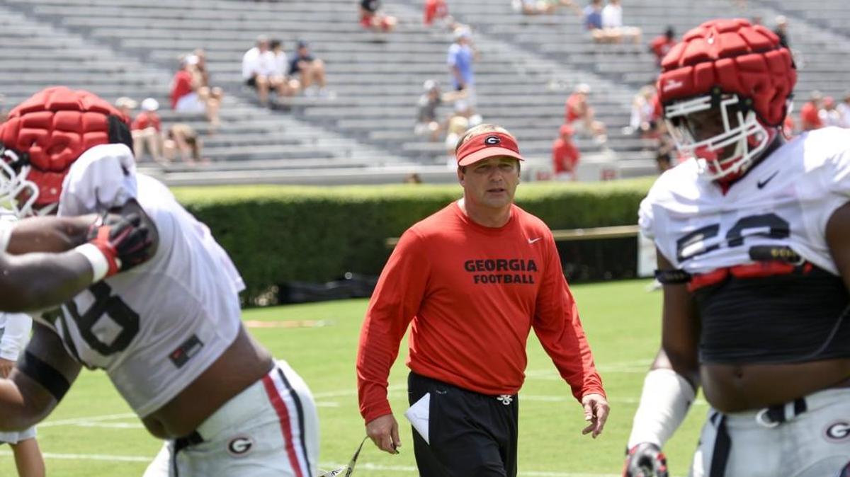 Georgia’s Kirby Smart is entering his first season as his alma mater’s head coach.