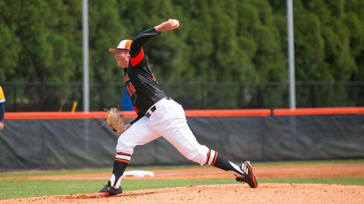 Austin Cox struck out seven in four innings Friday against Western Carolina.