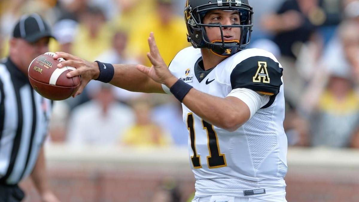 Taylor Lamb and the Appalachian State Mountaineers finished with an 11-2 record in 2015.