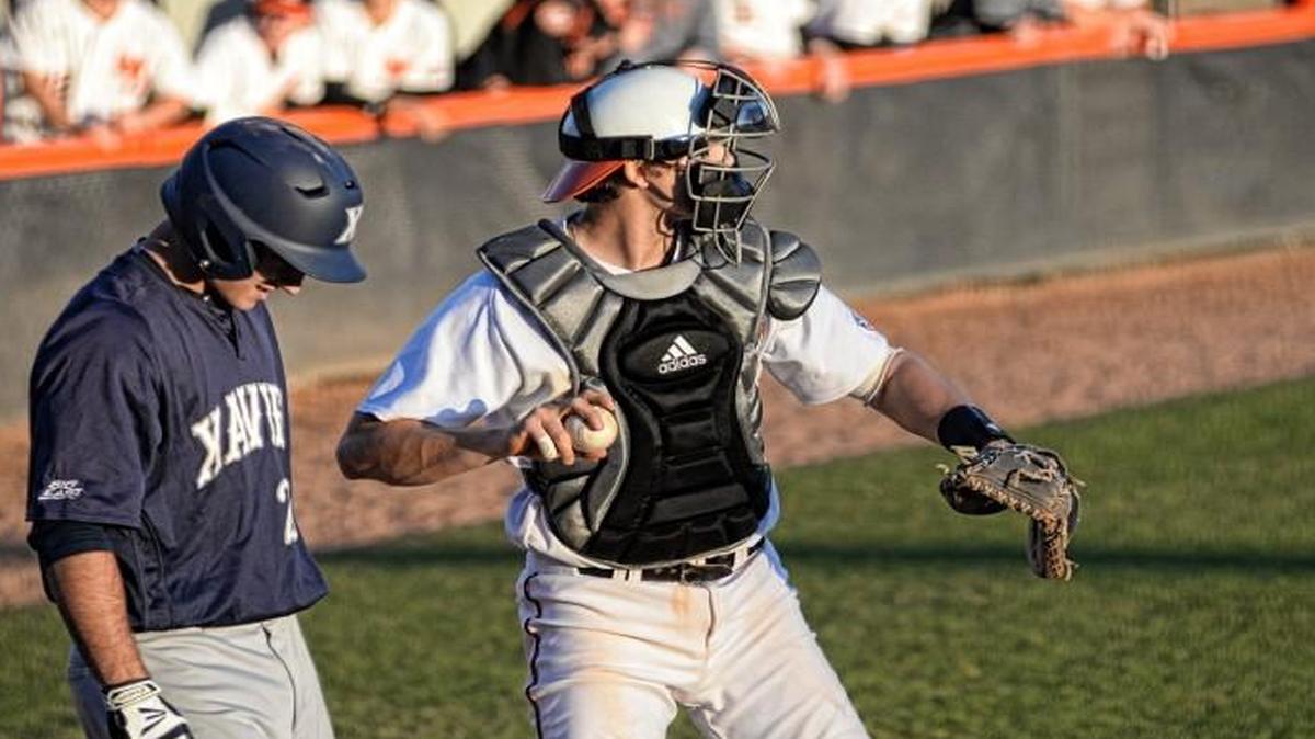 Charlie Madden, right, and the Mercer Bears travel to Wofford this weekend in Southern Conference play.
