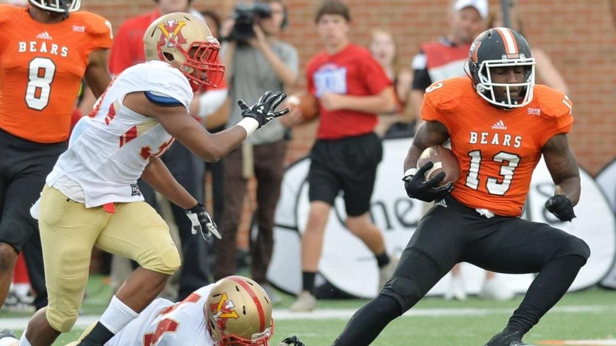 Chandler Curtis (13) is out for Mercer’s season opener Thursday against The Citadel.