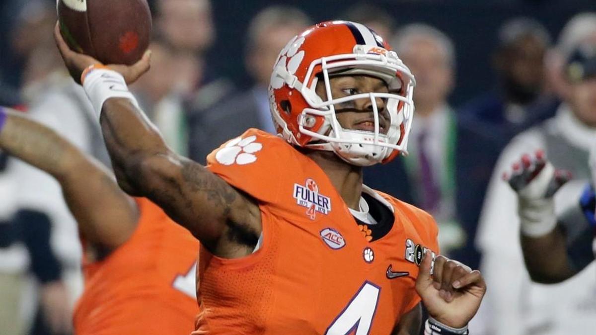 Clemson quarterback Deshaun Watson and the Tigers played in the national championship game last year.