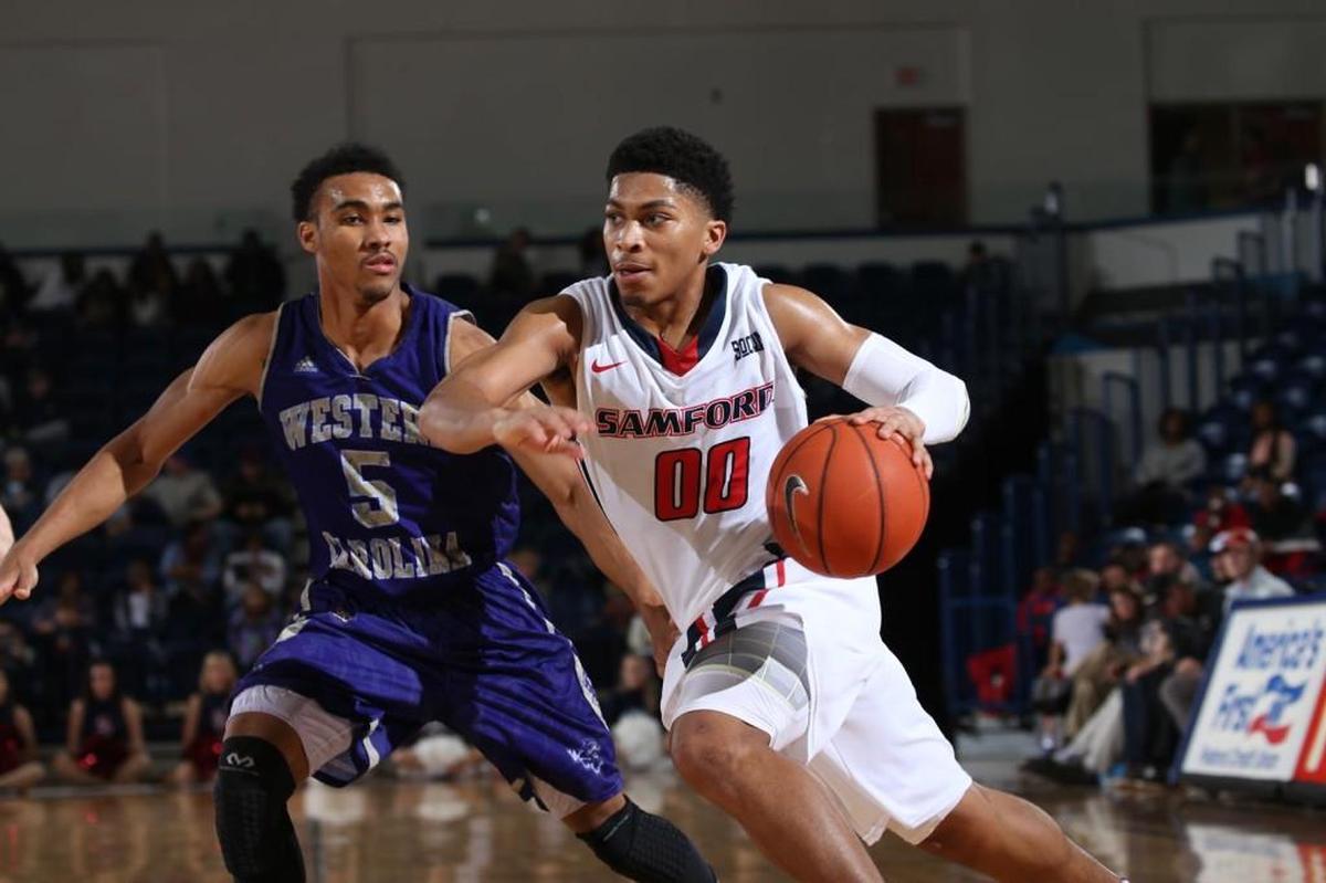 Samford’s Christen Cunningham, right, played high school basketball at Cordia and Henry Clay.
