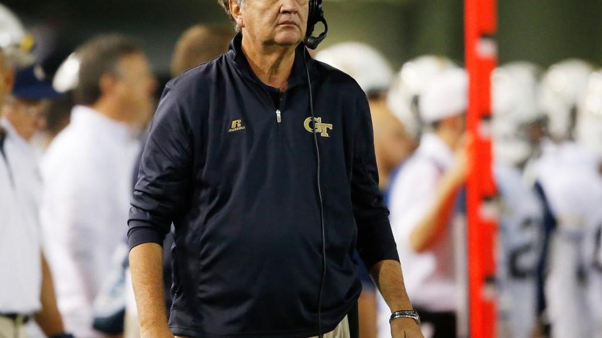 Paul Johnson’s Georgia Tech Yellow Jackets face Boston College on Saturday in Ireland.