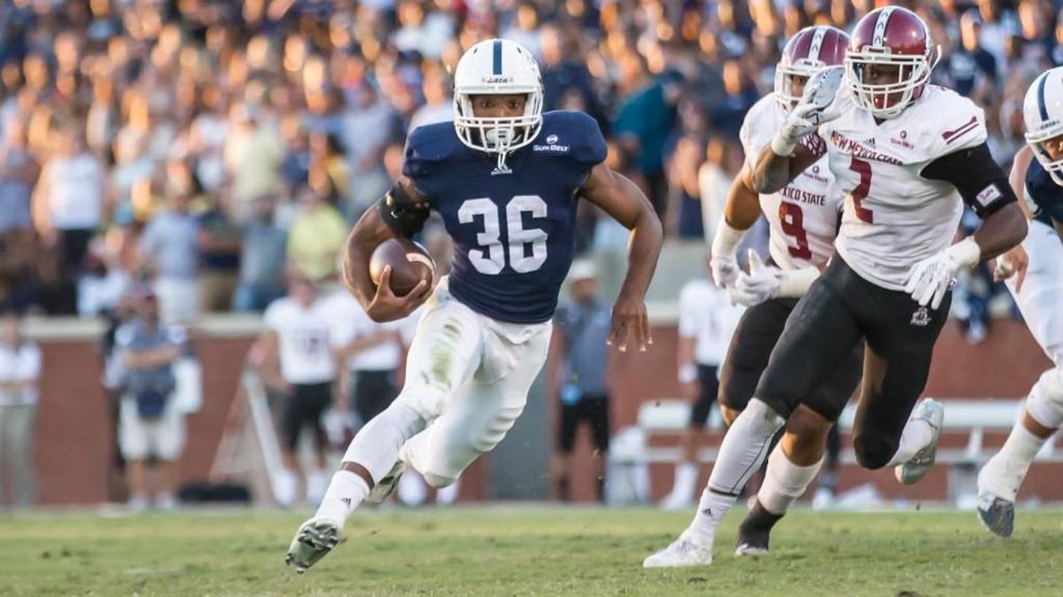 Georgia Southern’s Matt Breida led the nation in yards per carry last season.