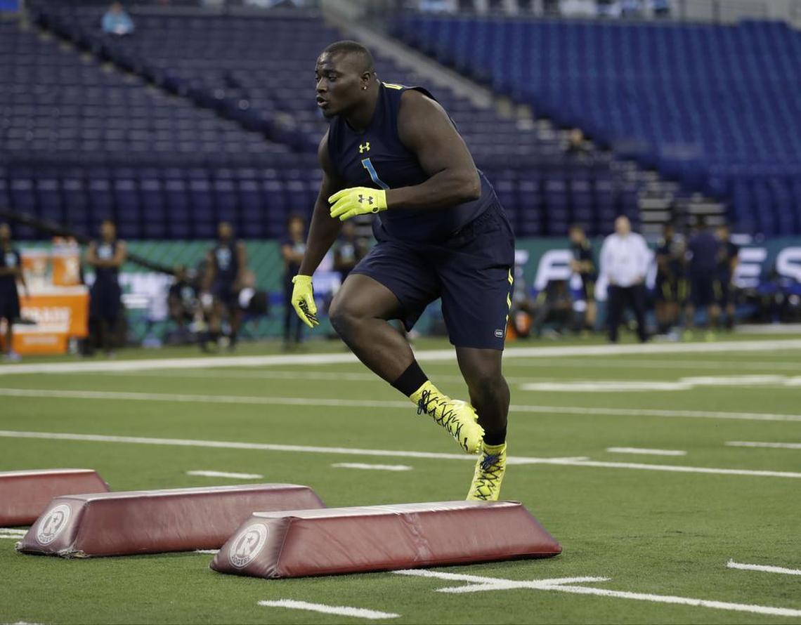 Former Dooly County and Auburn defensive lineman Montravius Adams is projected as a second- or third-round NFL draft pick.