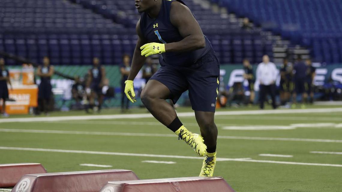 Former Dooly County and Auburn defensive lineman Montravius Adams is projected as a second- or third-round NFL draft pick.