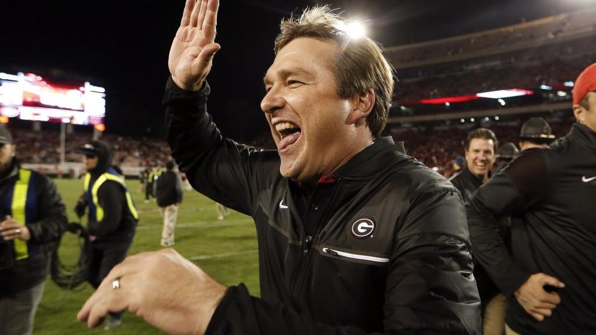 Georgia head coach Kirby Smart is entering his second season with the program.