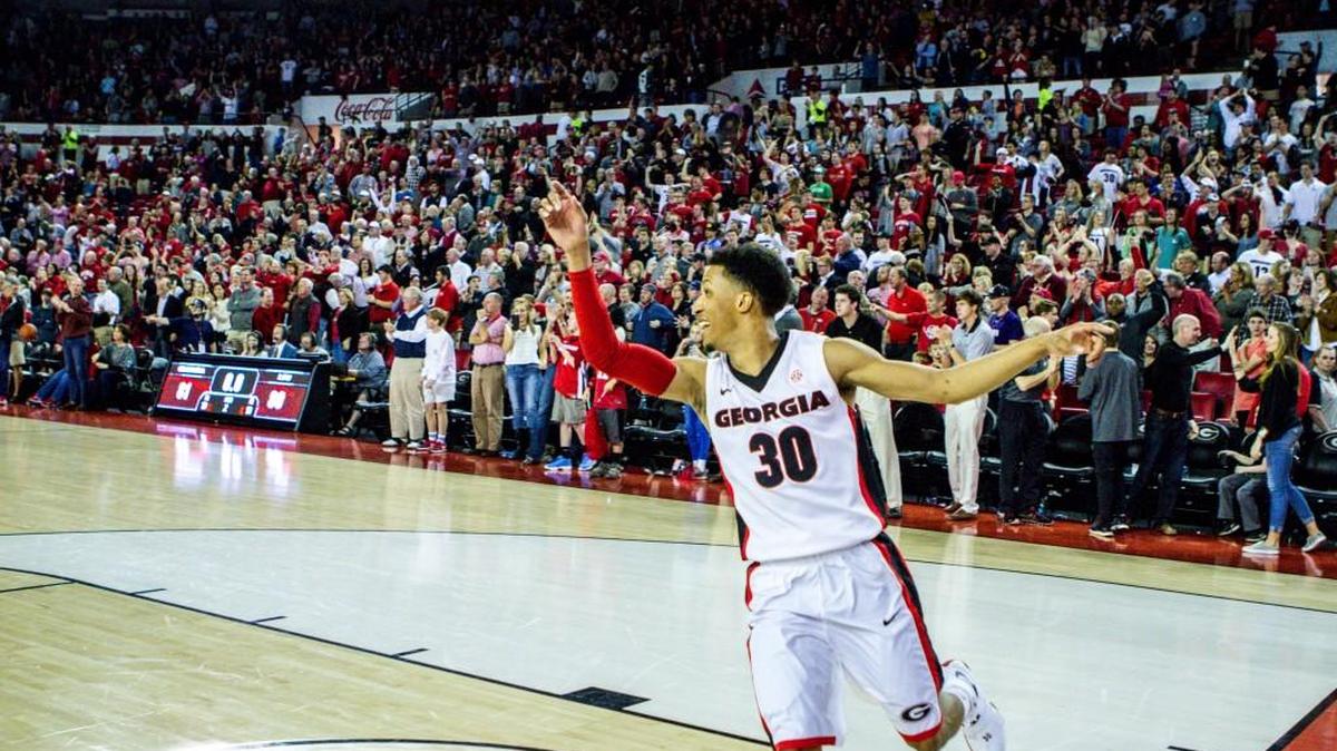 Georgia guard J.J. Frazier and the Bulldogs host Auburn on Wednesday.