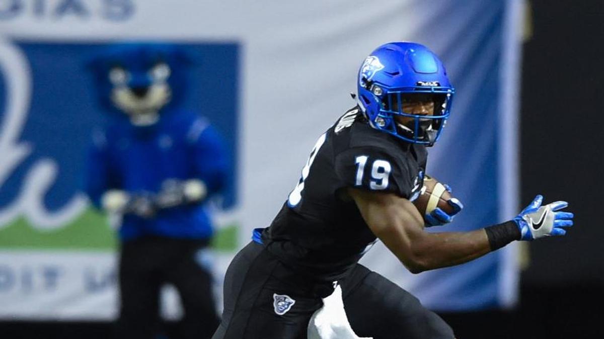 Former Northside standout Robert Davis is Georgia State’s all-time leader in receptions and receiving yards.