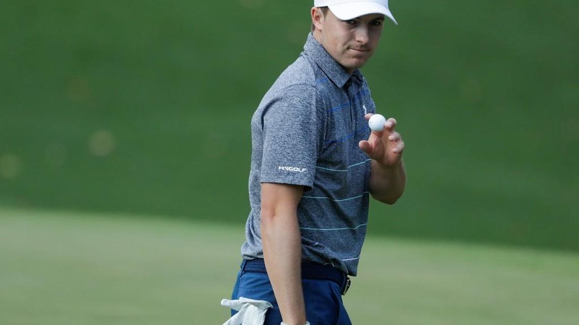Spieth fights back into the hunt at Masters