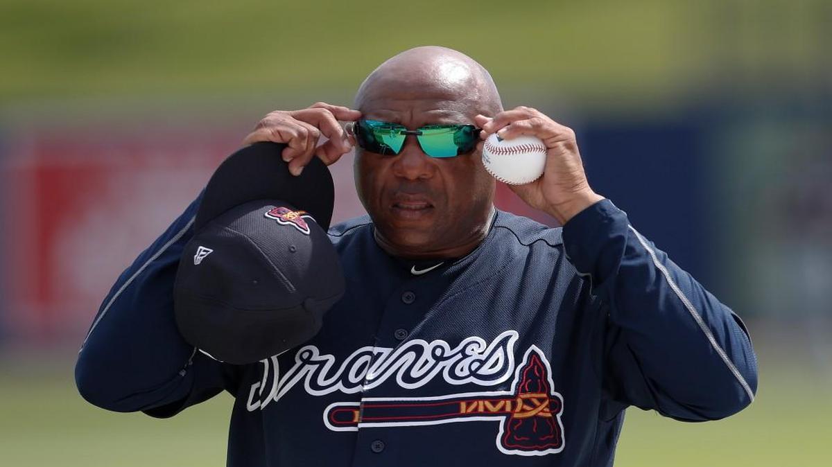 Atlanta bench coach Terry Pendleton is playing a mentorship role to a team that has plenty of young players on its roster in 2017.