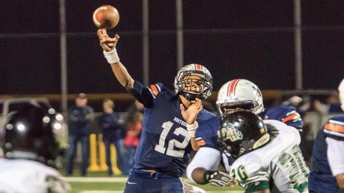 Northside’s Tobias Oliver (12) is scheduled to sign with Georgia Tech on Wednesday.